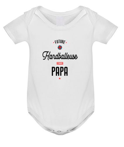 Body bebé futuro jugador de balonmano como papá f - latostadora.com - Modalova