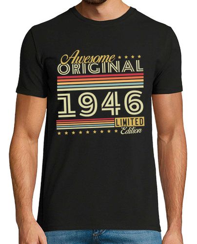 Camiseta Regalo de cumpleaños vintage de 1946 - latostadora.com - Modalova