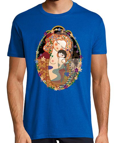 Camiseta Kokeshi Maternidad estilo Klimt - latostadora.com - Modalova