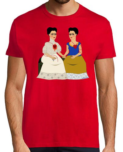 Camiseta Las dos Fridas - latostadora.com - Modalova