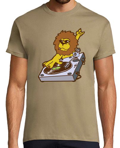 Camiseta Hombre Manga Corta el león dj de laTostadora - latostadora.com - Modalova