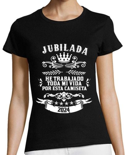 Camiseta Mujer Manga Corta Jubilada 2024 laTostadora - latostadora.com - Modalova