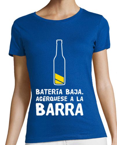 Camiseta mujer Batería Cerveza - latostadora.com - Modalova