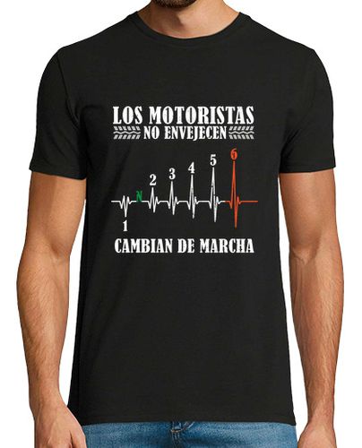 Camiseta Hombre Manga Corta Los motoristas no envejecen laTostadora - latostadora.com - Modalova