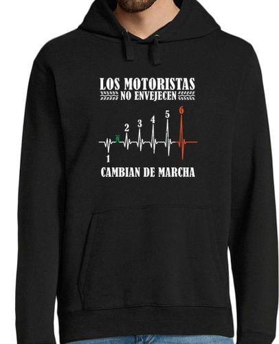 Sudadera Con Capucha Para Hombre Los motoristas no envejecen laTostadora - latostadora.com - Modalova