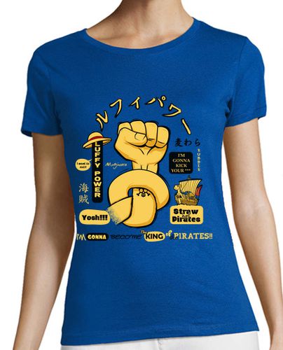 Camiseta mujer Luffy Power - latostadora.com - Modalova