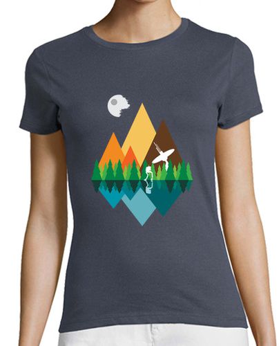 Camiseta mujer Forest View - latostadora.com - Modalova