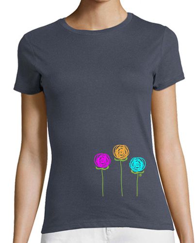 Camiseta mujer FLORES GARABATO laTostadora - latostadora.com - Modalova