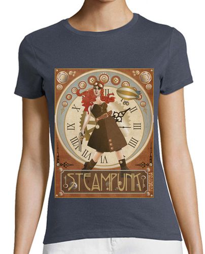 Camiseta mujer Steampunk woman - latostadora.com - Modalova