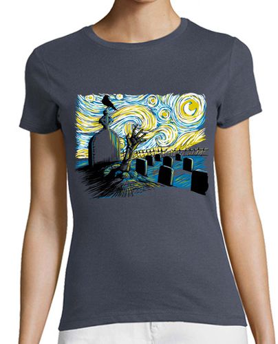 Camiseta mujer Starry Night Z - latostadora.com - Modalova