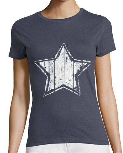 Camiseta mujer Ultra Grunge Star - Silver Edition - latostadora.com - Modalova