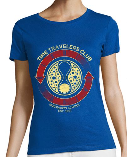 Camiseta mujer Time Travelers Club (Potter) - latostadora.com - Modalova