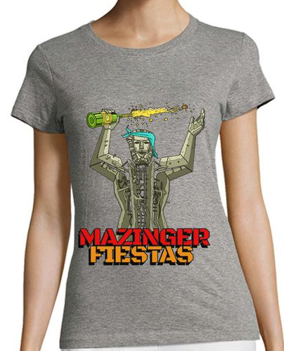 Camiseta mujer MAZINGER FIESTAS - latostadora.com - Modalova