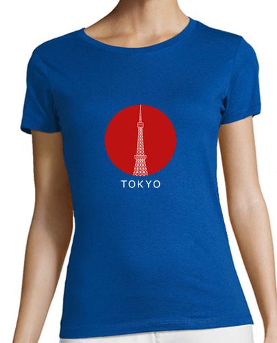 Camiseta Mujer Manga Corta torre de tokio laTostadora - latostadora.com - Modalova