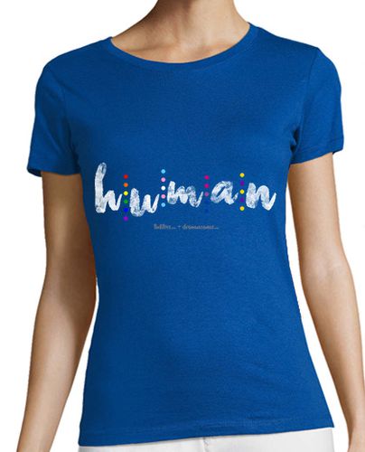 Camiseta mujer Human (blanco) laTostadora - latostadora.com - Modalova