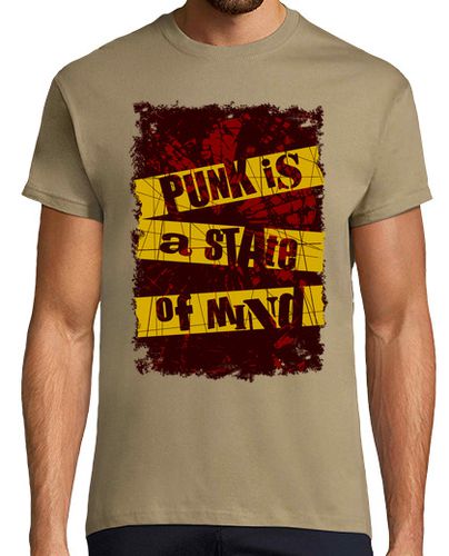 Camiseta Punk is a state of mind (versión b) - latostadora.com - Modalova