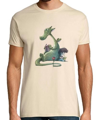 Camiseta Hombre Manga Corta Dragon de Sant Jordi laTostadora - latostadora.com - Modalova