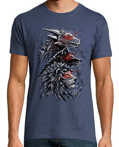 Camiseta dragón león lobo - latostadora.com - Modalova