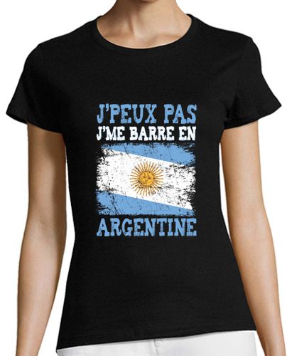Camiseta mujer no puedo me voy de argentina - latostadora.com - Modalova