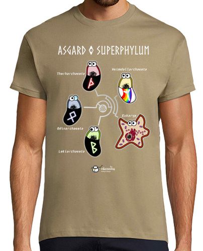 Camiseta Asgard ᛉᛒᛟᚦ (fondos oscuros) - latostadora.com - Modalova
