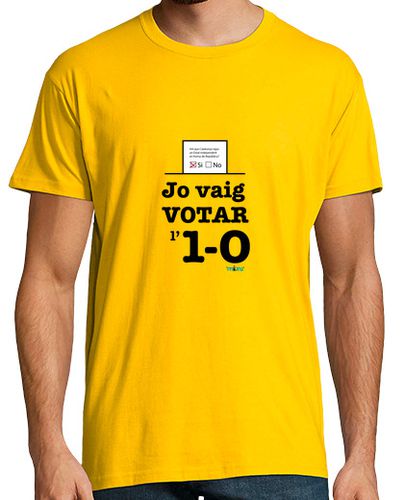 Camiseta Jo vaig votar l'1 d'octubre - latostadora.com - Modalova