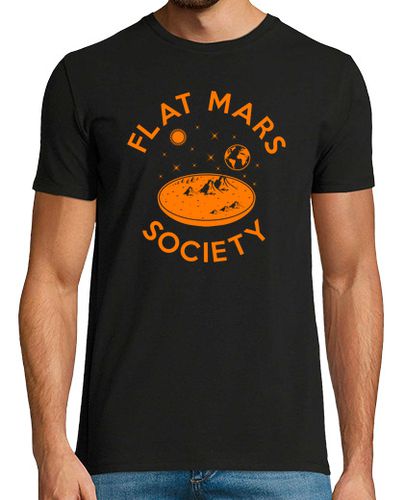 Camiseta Hombre Manga Corta sociedad de marte plano laTostadora - latostadora.com - Modalova