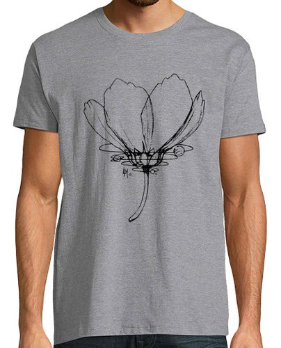 Camiseta Hombre Manga Corta Flor y sistema planetario laTostadora - latostadora.com - Modalova