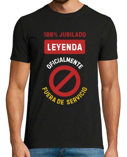 Camiseta Hombre Manga Corta Leyenda oficialmente fuera de servicio laTostadora - latostadora.com - Modalova