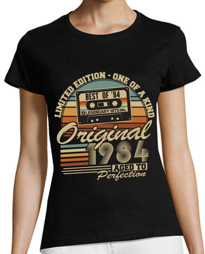 Camiseta Mujer Manga Corta originales de 1984 laTostadora - latostadora.com - Modalova