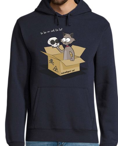 Sudadera Con Capucha Para Hombre Schrödinger´s cat laTostadora - latostadora.com - Modalova