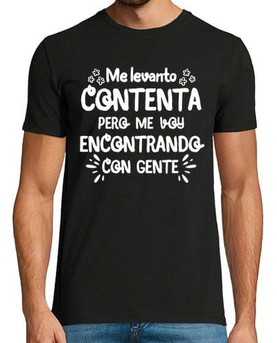 Camiseta Me levanto contenta pero encuentro gent laTostadora - latostadora.com - Modalova