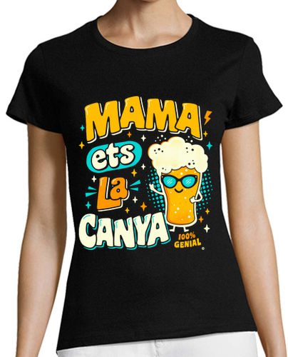 Camiseta mujer Mama ets la canya - latostadora.com - Modalova