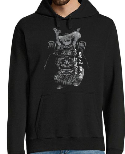 Sudadera Con Capucha Para Hombre Samurai Bushido BN laTostadora - latostadora.com - Modalova