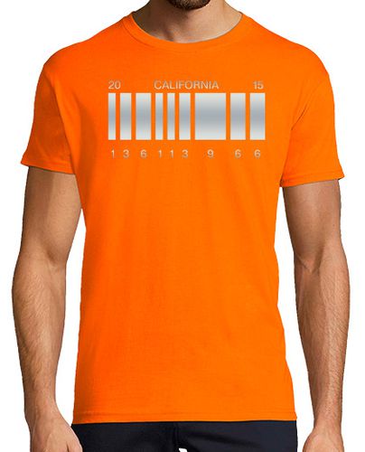 Camiseta Matrícula Futuro - Regreso al Futuro II - latostadora.com - Modalova