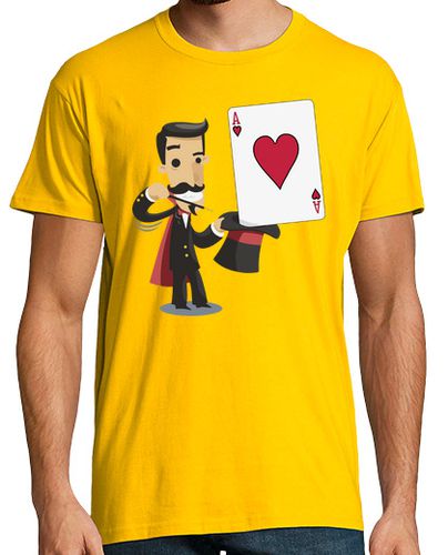 Camiseta Hombre Manga Corta APARICIÓN CARTA AS DE CORAZONES laTostadora - latostadora.com - Modalova