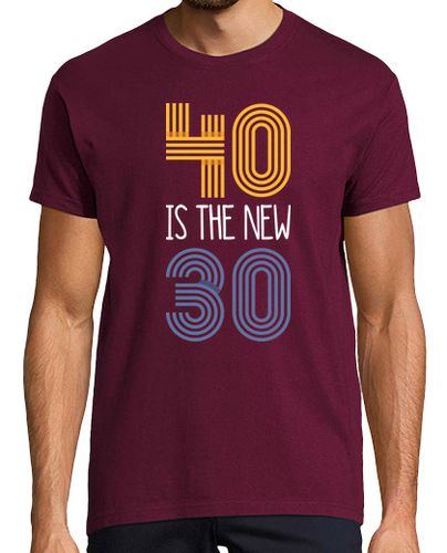 Camiseta 40 is the new 30, 1984 - latostadora.com - Modalova