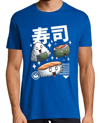 Camiseta Hombre Manga Corta kawaii sushi camisa para hombre laTostadora - latostadora.com - Modalova