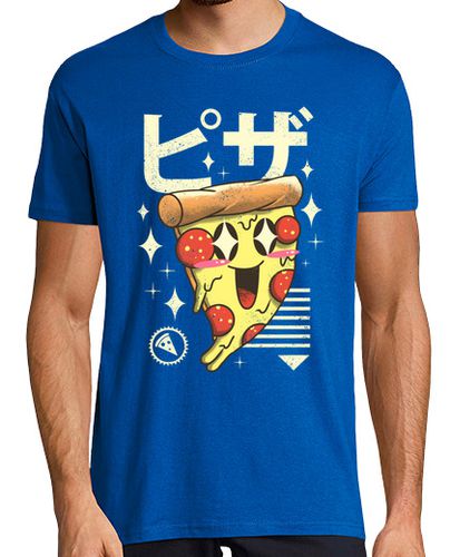 Camiseta kawaii pizza camisa para hombre - latostadora.com - Modalova