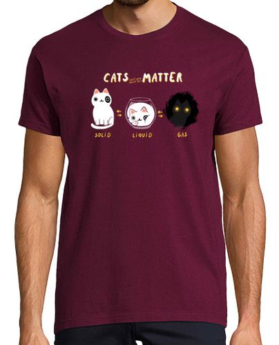 Camiseta Cats Matter - Funny Science cat- Physics - latostadora.com - Modalova