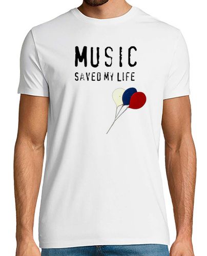 Camiseta la música me salvó la vida laTostadora - latostadora.com - Modalova