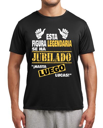 Camiseta Hombre Deportiva Regalo gracioso jubilacion jubilado laTostadora - latostadora.com - Modalova