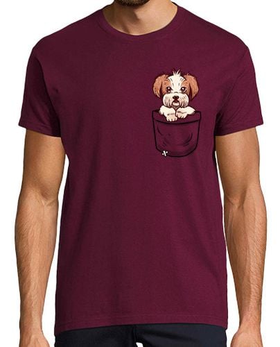 Camiseta Hombre Manga Corta bolsillo shih tzu - camisa de hombre laTostadora - latostadora.com - Modalova