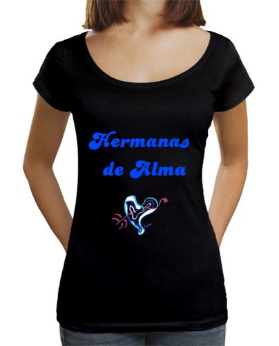 Camiseta Mujer Cuello Ancho Loose Fit corazón laTostadora - latostadora.com - Modalova