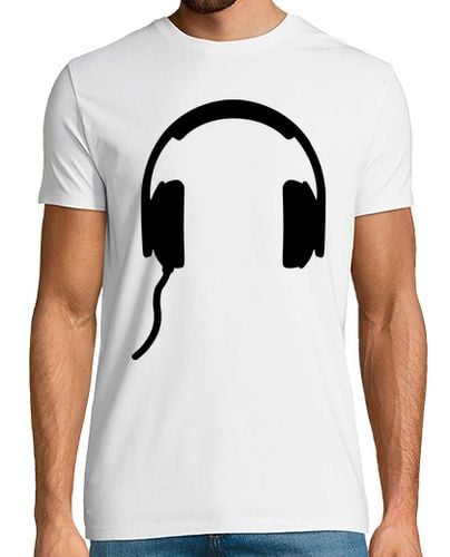 Camiseta Hombre Manga Corta símbolo de auriculares laTostadora - latostadora.com - Modalova