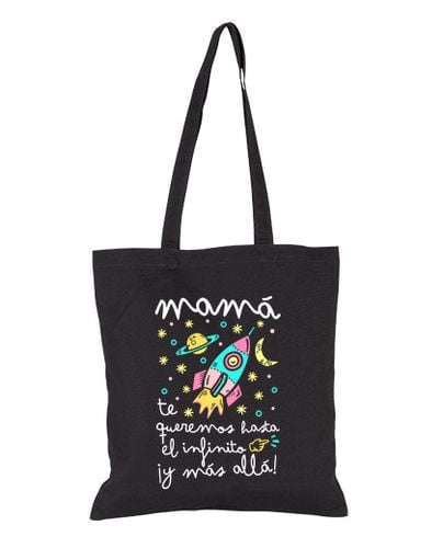 Bolsa Mamá te queremos hasta el infinito... laTostadora - latostadora.com - Modalova