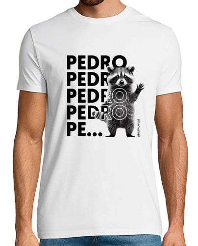 Camiseta Mapache blanca Pedro Pedro Pe laTostadora - latostadora.com - Modalova