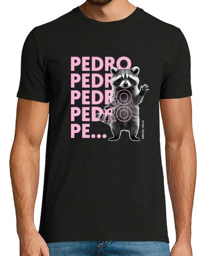 Camiseta Mapache negra Pedro Pedro Pe - latostadora.com - Modalova