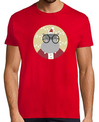Camiseta hipopótamo navidad - latostadora.com - Modalova