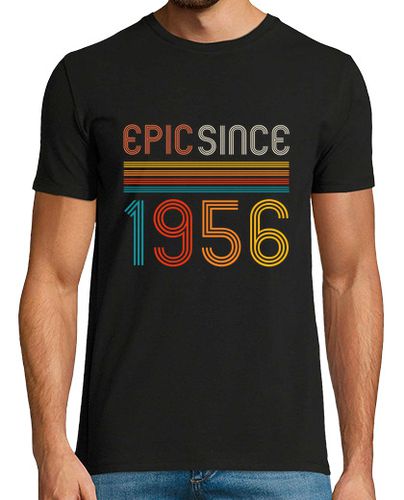 Camiseta Hombre Manga Corta regalo de cumpleaños 68 años épico desd laTostadora - latostadora.com - Modalova