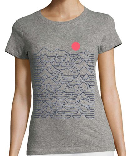 Camiseta mujer Cordillera y sol - latostadora.com - Modalova
